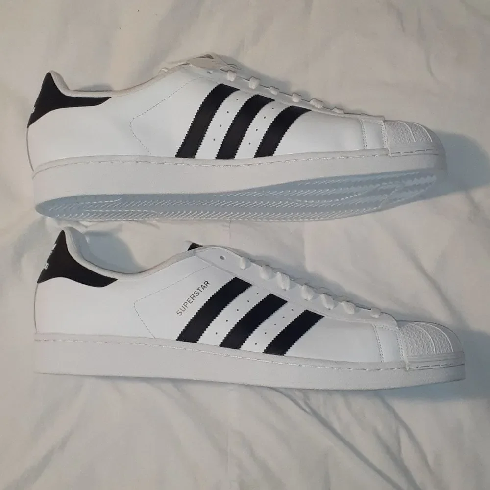 NEW Adidas Mens Superstar Originals Sneakers Size‎ 19 BIG SIZE!